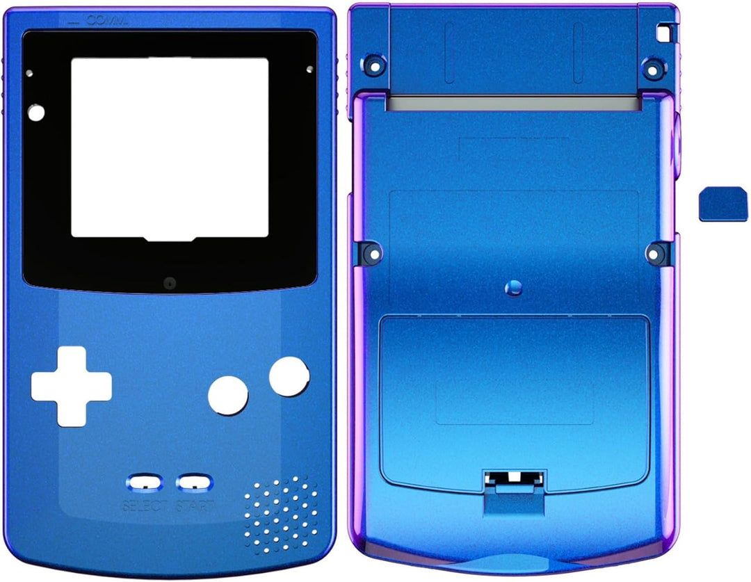 eXtremeRate IPS Ready Upgraded Case&Button für Gameboy Color, DIY-Ersatz Full Hülle Gehäuse Set für