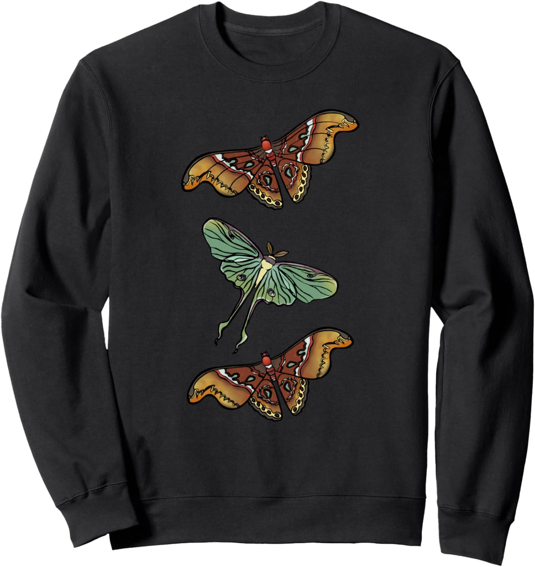 Atlas Falter Luna Falter Motten Sweatshirt