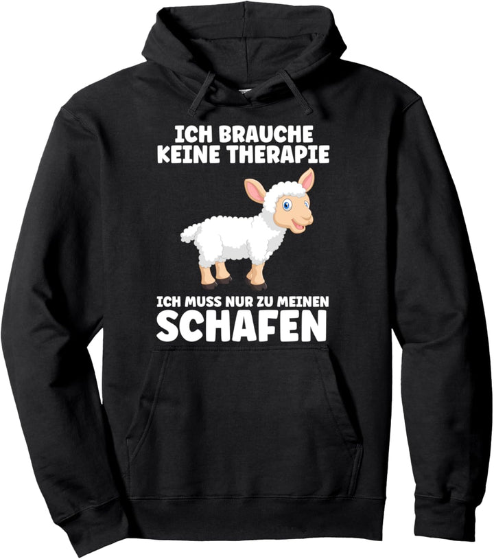 Ich muss nur zu meinen Schafe Schafzüchter Pullover Hoodie