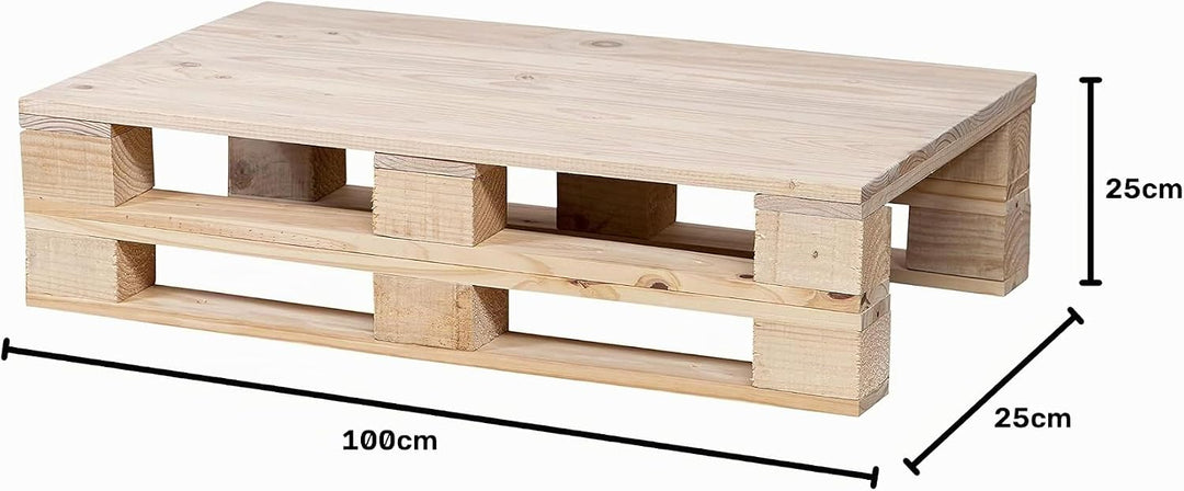 Beistelltisch / Couchtisch für Paete NEU - Vintage-Tisch - Rustikal (100 cm x 60 cm, Oberfläche) 100