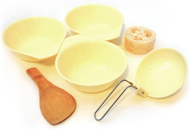 Ganzoo Outdoor-Kochgeschirr Set 12-teilig in Anthrazit, beschichtetes Aluminium, rostfrei, Antihaft,