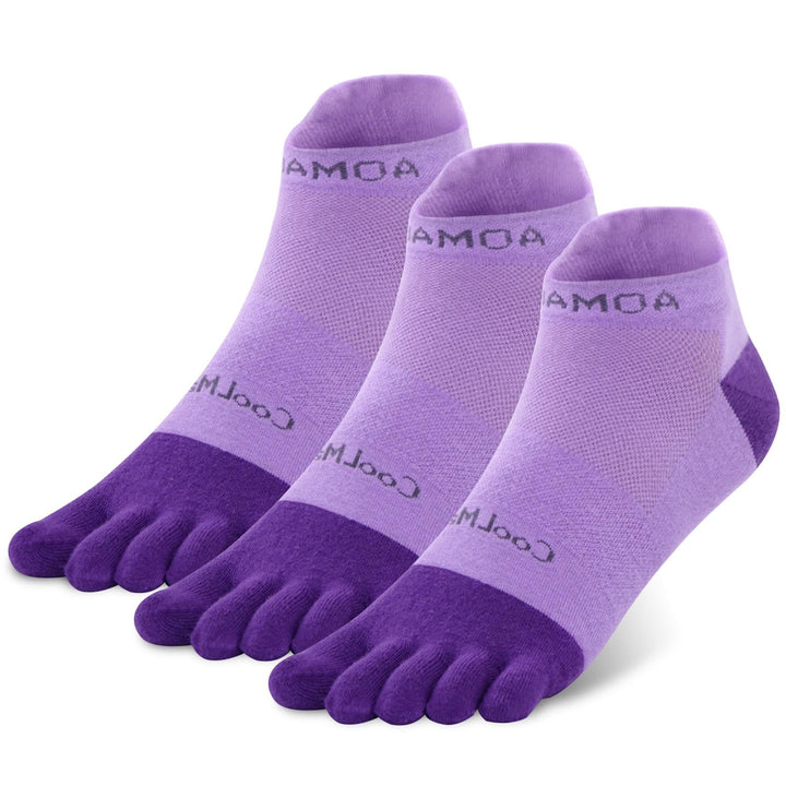 Zehensocken für Frauen Männer Coolmax Laufsocken 5 Fingersocken athletische Zehensocken 3 Paar 35-38