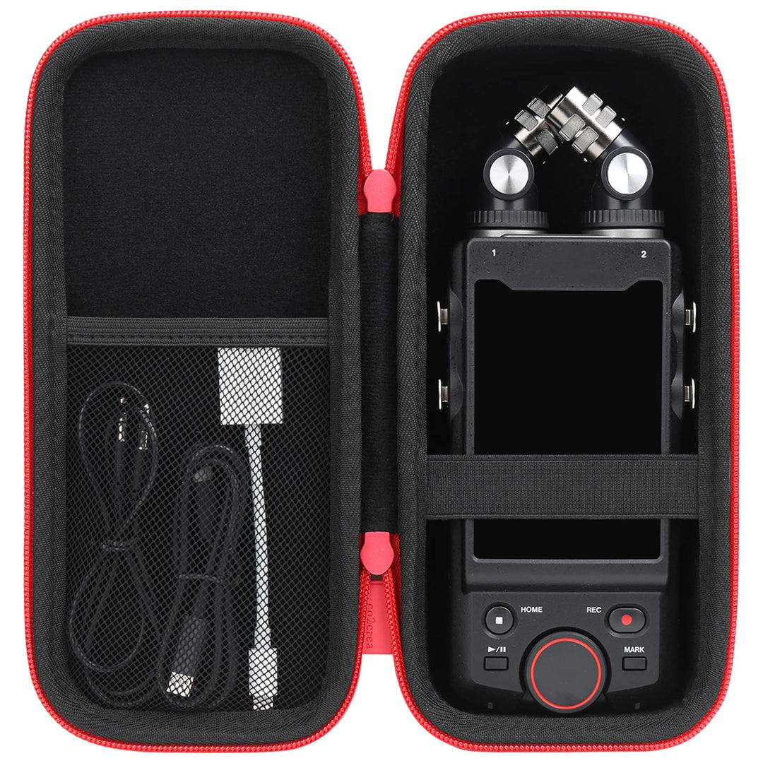 co2CREA Hart Reise Schutz Hülle Etui Tasche für TASCAM Portacaputre X8 Portabler Spur High Resolutio