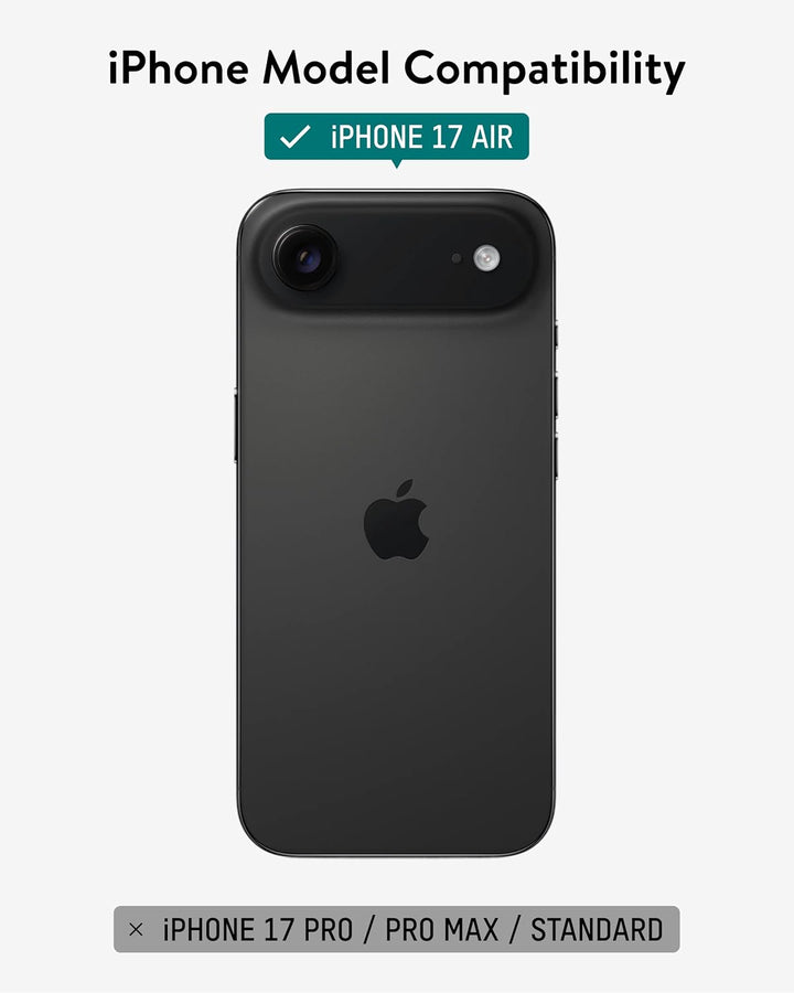 Mous Hülle für iPhone Air 6,5", kompatibel mit MagSafe [Kamerasteuerung Cover] - Limitless - Schütze