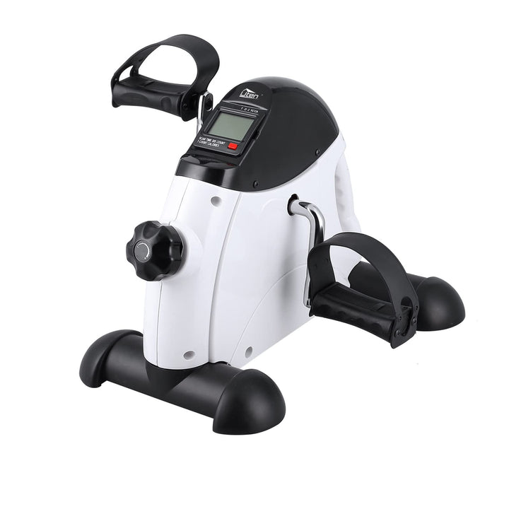 Beintrainer Mini Bike, Uten Heimtrainer Fitnessgerät mit einstellbarer Widerstand mit Rutschfester M