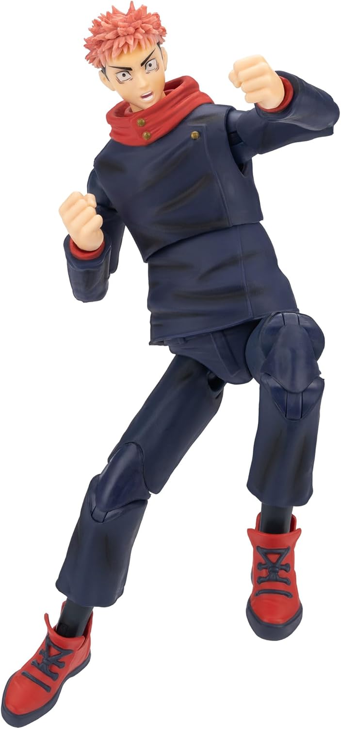 Total Anime KAZ0003 - Yuji Itadori – Jujutsu Kaisen - 16,5 cm grosse Figur mit austauschbaren Gesich