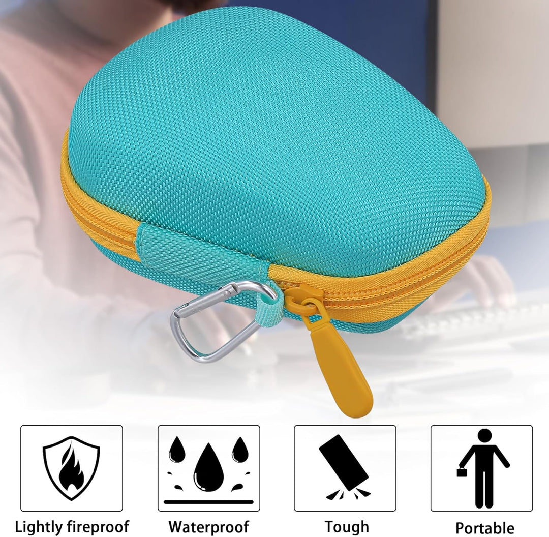 co2CREA Hart Schutz Hülle Etui Tasche für Logitech MX Master 4 /Master 3 /Master 3S Kabellose Maus T