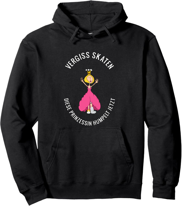 Skaten, Gebrochenes Bein, Fuss, Knöchel, Knie, Humpeln Pullover Hoodie