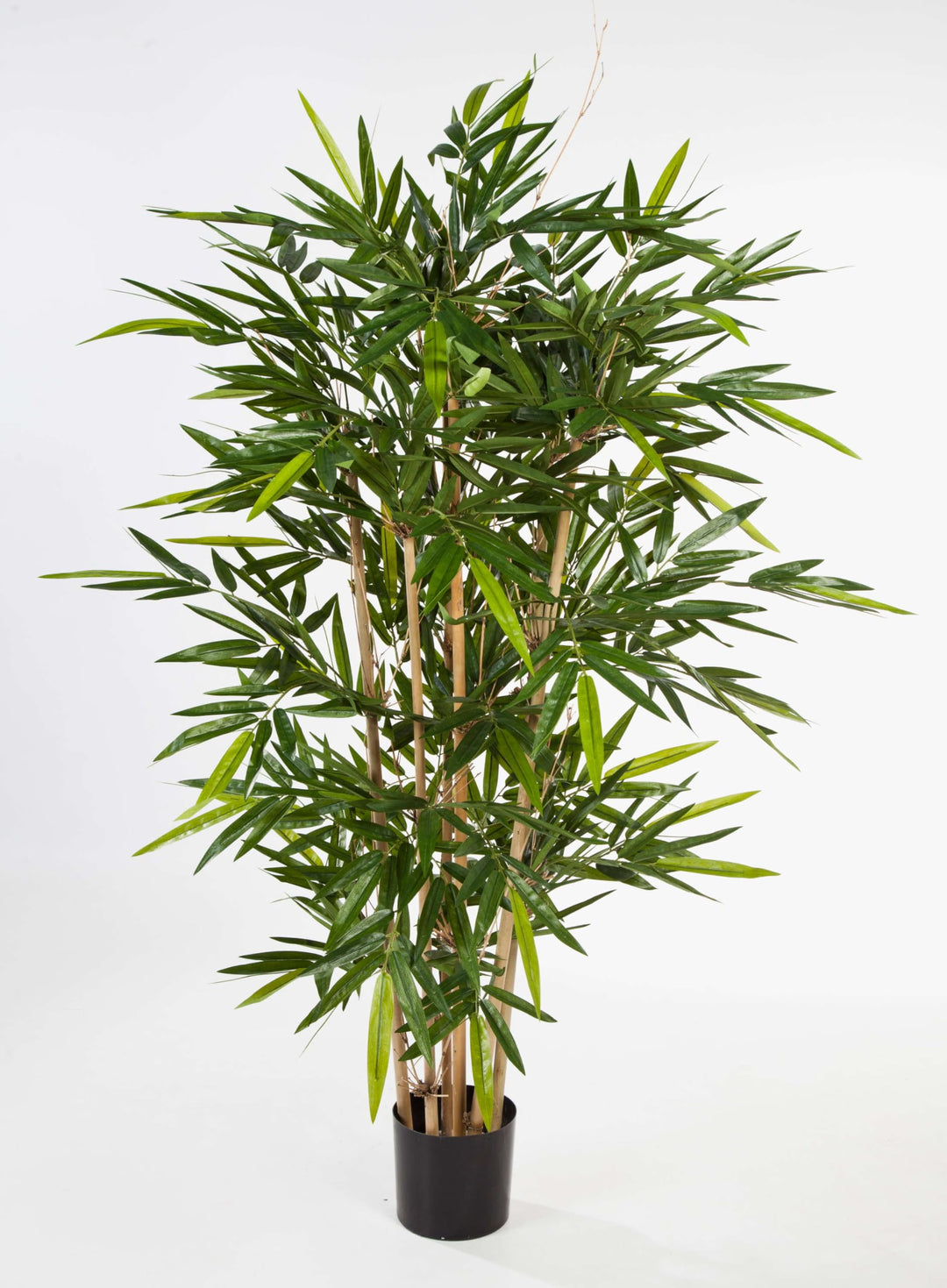 artplants.de Künstlicher Bambus MANABU, 2240 Blätter, 270cm - naturgetreuer Kunstbaum - Deko Bambus