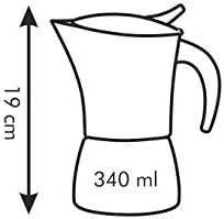 Tescoma MONTE CARLO Espressokocher für 6 Tassen | Erstklassiger Edelstahl & elegantes Design | Authe