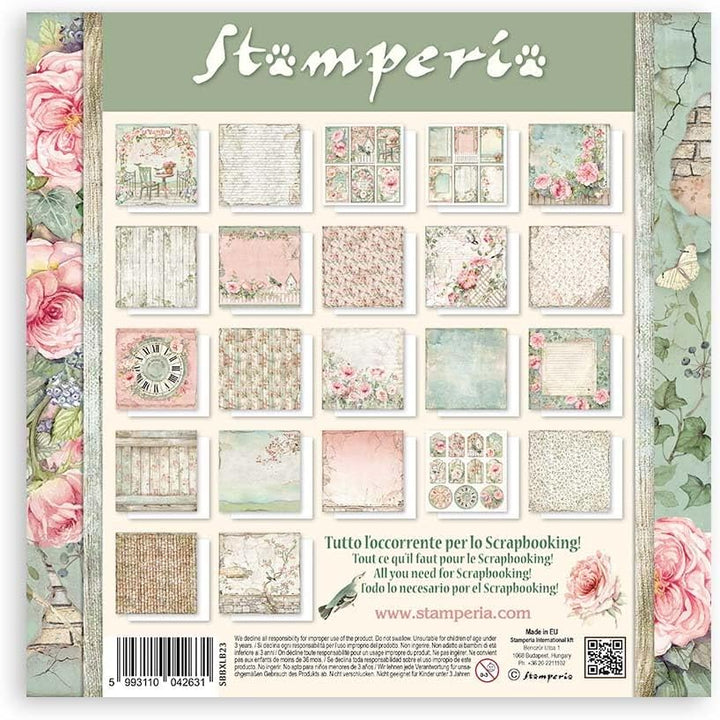 Stamperia - Scrapbook Paper Pad for Scrapbooking, Albums, Card Making, Bullet Journalling and More,
