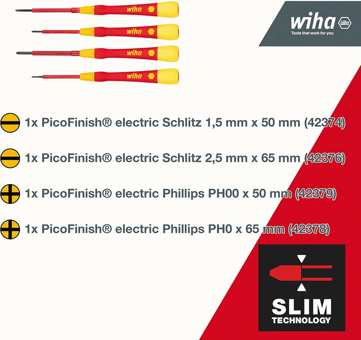 Wiha Werkzeug Set Grundausstattung Elektriker 18 teilig I Gürteltasche I für mobilen Einsatz I VDE W
