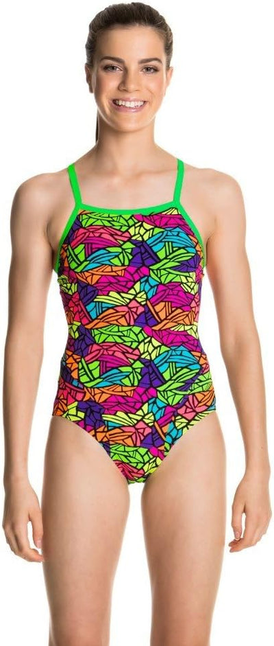 Funkita Mädchen Badeanzug Paradise Wings One Piece, Kinder Grössen:140