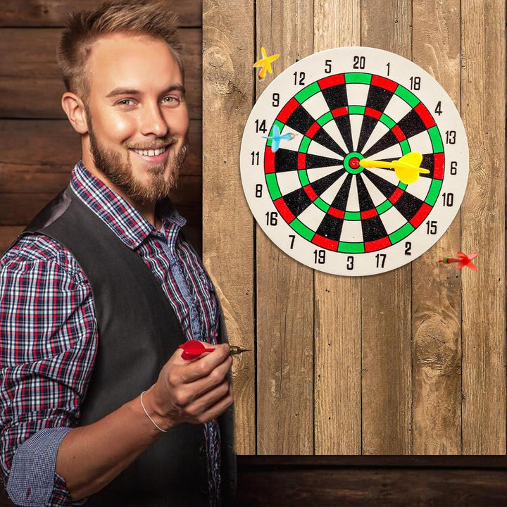 KEAGAN Holzmaserung Dartscheibe Wandschutz Dartscheibe Surround Wandschutz Filz Dartscheibe Wandschu
