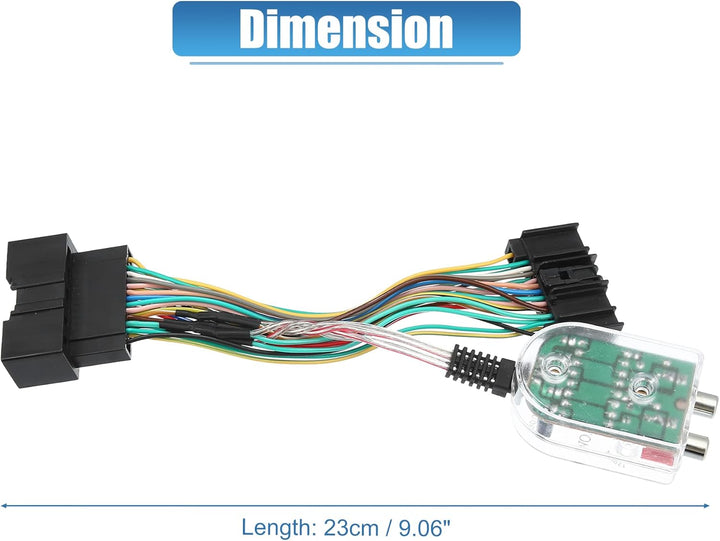 1 Satz Subwoofer Verstärker Plug & Play Kabelbaum für Ford 70-5524 Hinzu
