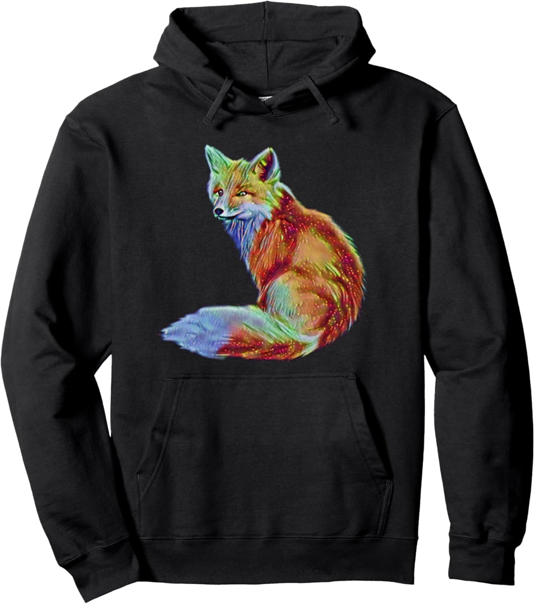 Fuchs schlaue Füchse Tiere Wald schlauer Fuchs Design Pullover Hoodie