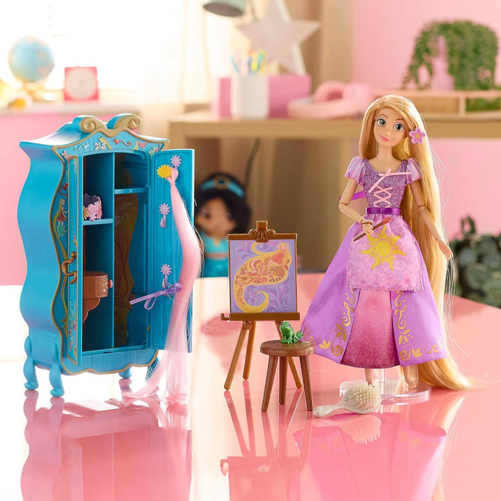 Disney Store Official - Rapunzel - Neu verföhnt - Rapunzel - Kleiderschrank mit Schminktisch - Spiel