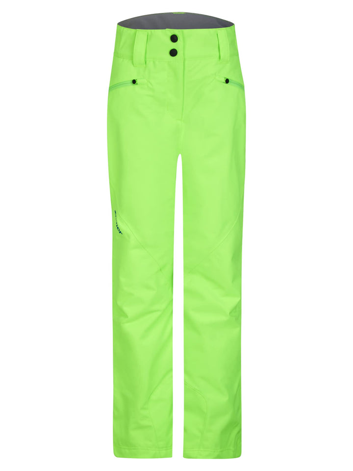 Ziener Mädchen Ski-Hose, Schnee-Hose | wasserdicht, Winddicht, warm Alin 116 Neon Green, 116 Neon Gr