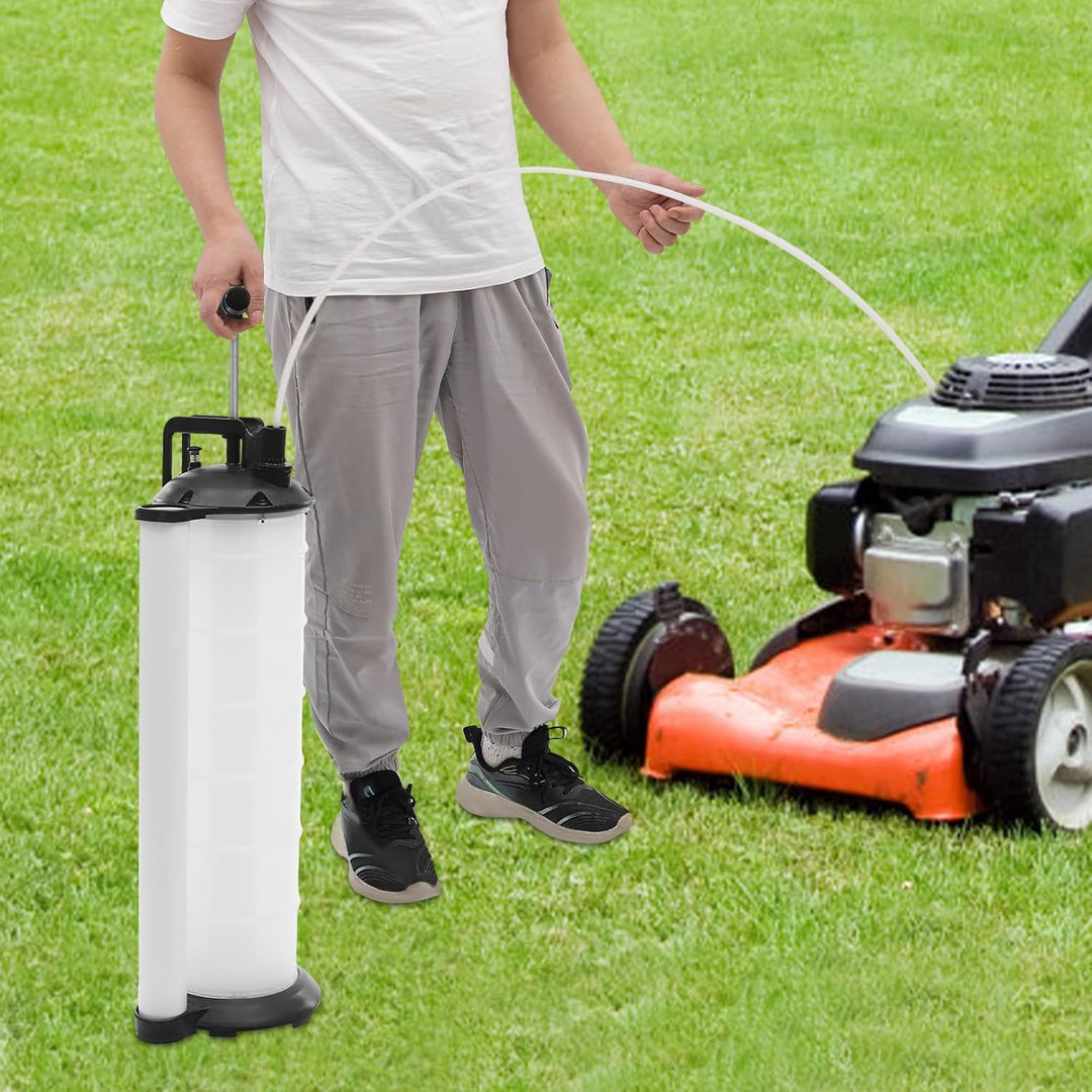 KenSyuInt 7L Ölabsauger Ölabsaugpumpe Handpumpe Absaugpumpe Flüssigkeitsabsaugpumpe Manuelle Ölumfül