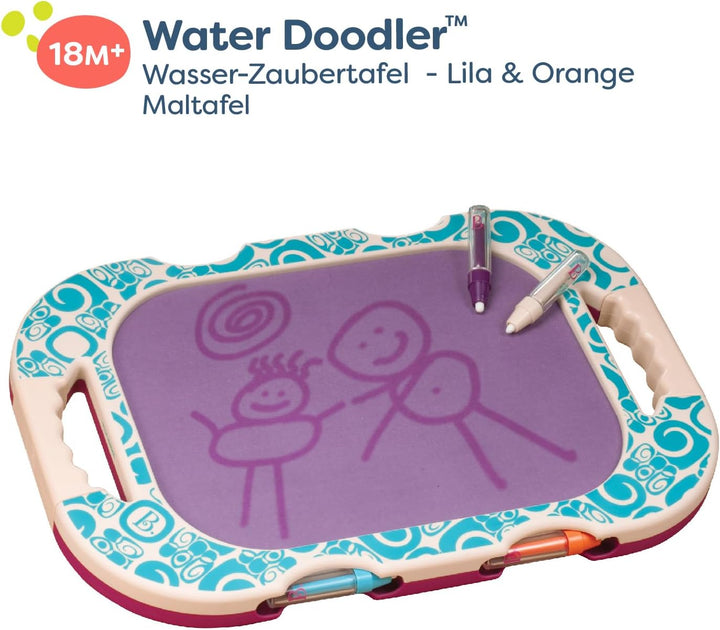 B. toys Maltafel Zaubertafel Wasser Doodle – Tragbares Kinder Malbrett zum Malen und Schreiben mit 4