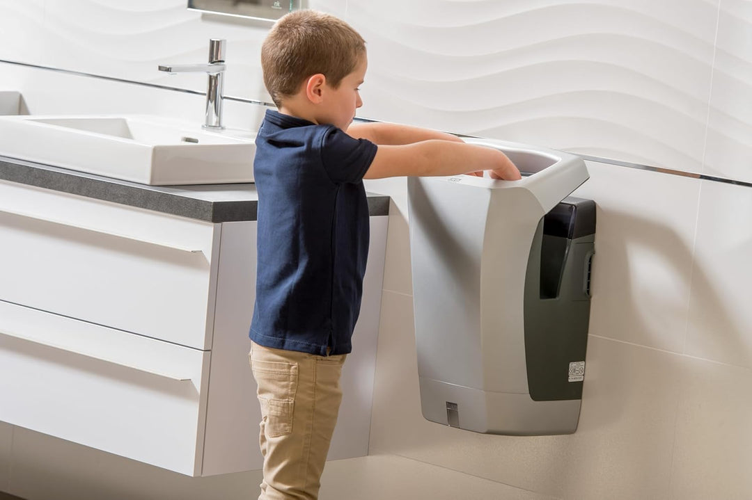 JVD - Sèche-Mains - Sèche-Mains automatique JVD Collection STELL'AIR air pulsé Blanc