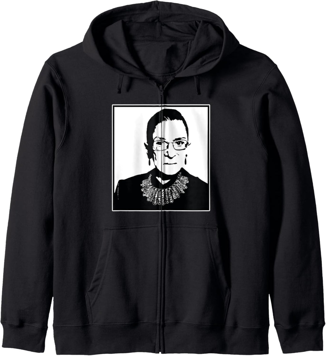 RUTH BADER GINSBURG RBG feministische Ikone SCOTUS Meme Kapuzenjacke