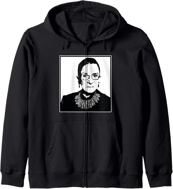 RUTH BADER GINSBURG RBG feministische Ikone SCOTUS Meme Kapuzenjacke