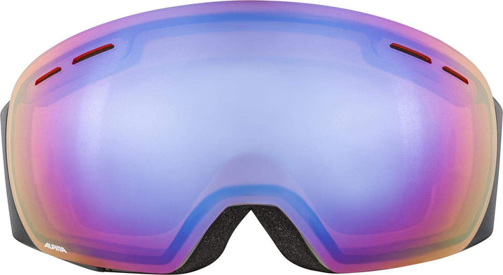 ALPINA Unisex Skibrille Skibrille (1er Pack) Einheitsgrösse Grau, Einheitsgrösse Grau
