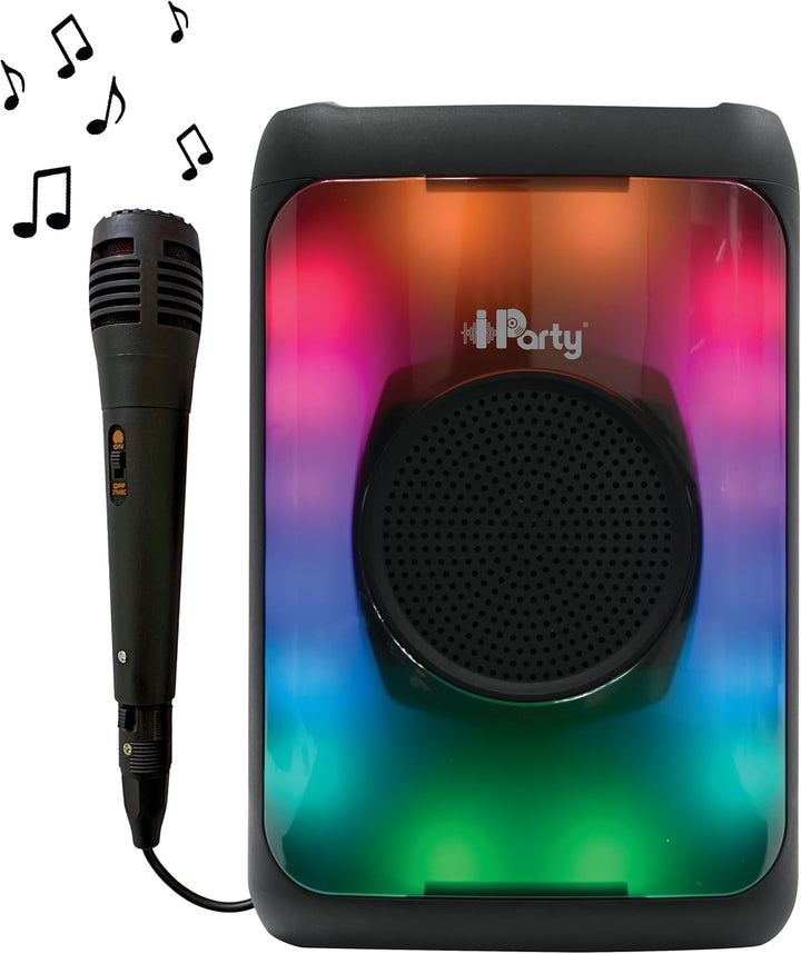 Lexibook, iParty®, Tragbarer Bluetooth®-Lautsprecher mit Mikrofon, Leistungsstarke Lautstärke, Mehrf