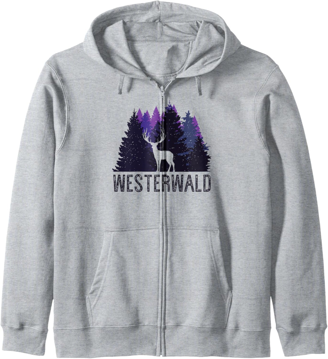 Westerwald I Pfalz Hui Wäller Geschenk für Westerwälder Kapuzenjacke