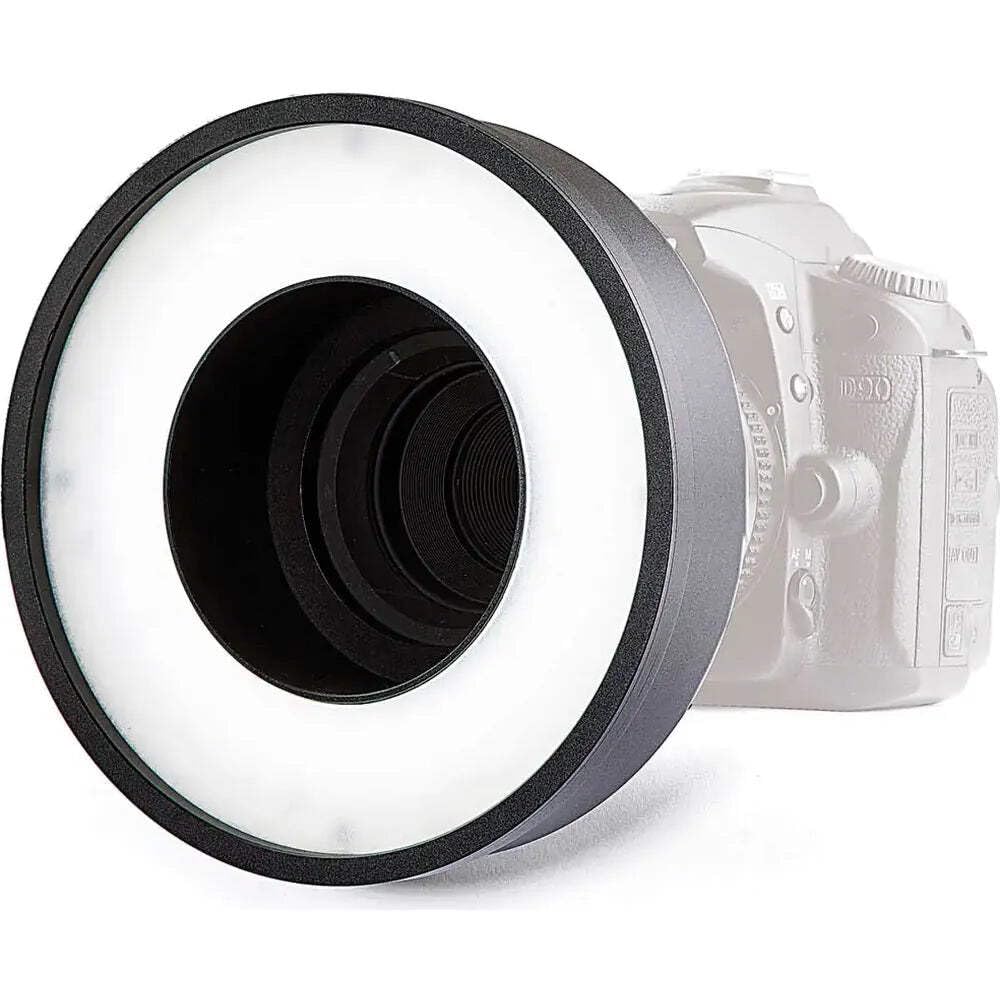 Kaiser Fototechnik 3250 KR90 Ringleuchte (30x DREI-Chip LED, Filtergewinde 77mm) mit integrierter Ak