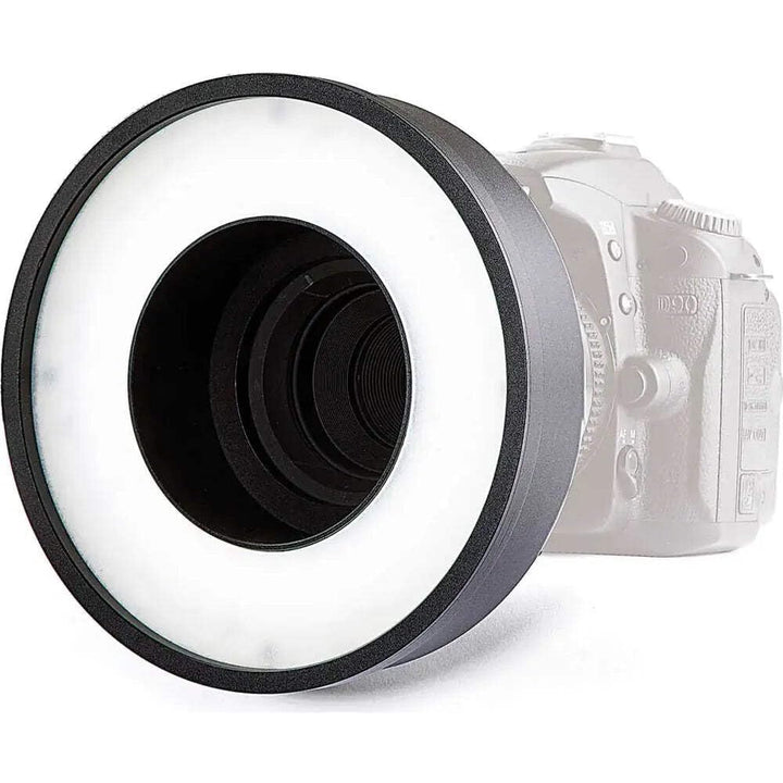 Kaiser Fototechnik 3250 KR90 Ringleuchte (30x DREI-Chip LED, Filtergewinde 77mm) mit integrierter Ak