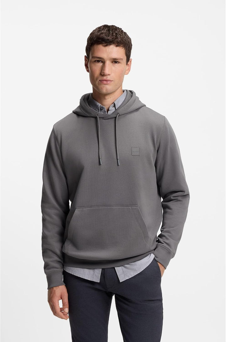 BOSS Herren Wetalk Sweatshirt XL Open Grey, XL Open Grey