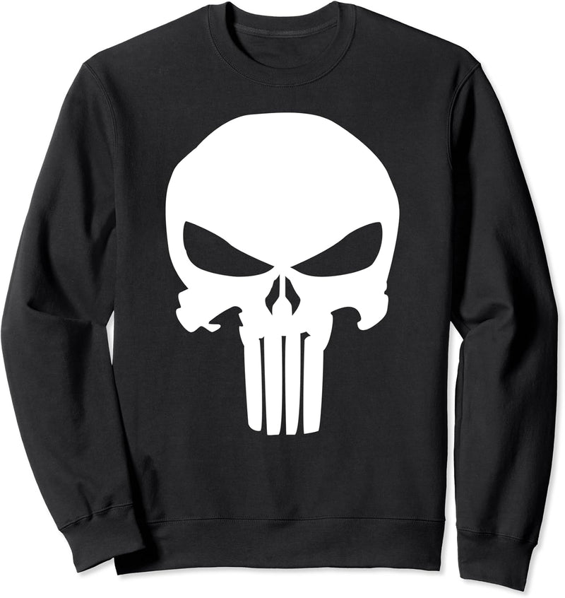 Marvel Punisher Classic Center Chest Logo Sweatshirt