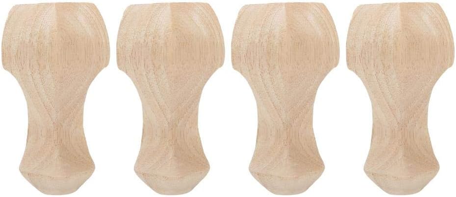 4 Stücke Holz Möbel Beine Couchtisch Füsse Bein Eckenschutz Schutz Dekorative Füsse Bein für TV Schr