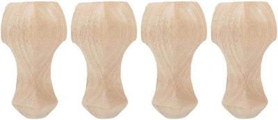 4 Stücke Holz Möbel Beine Couchtisch Füsse Bein Eckenschutz Schutz Dekorative Füsse Bein für TV Schr
