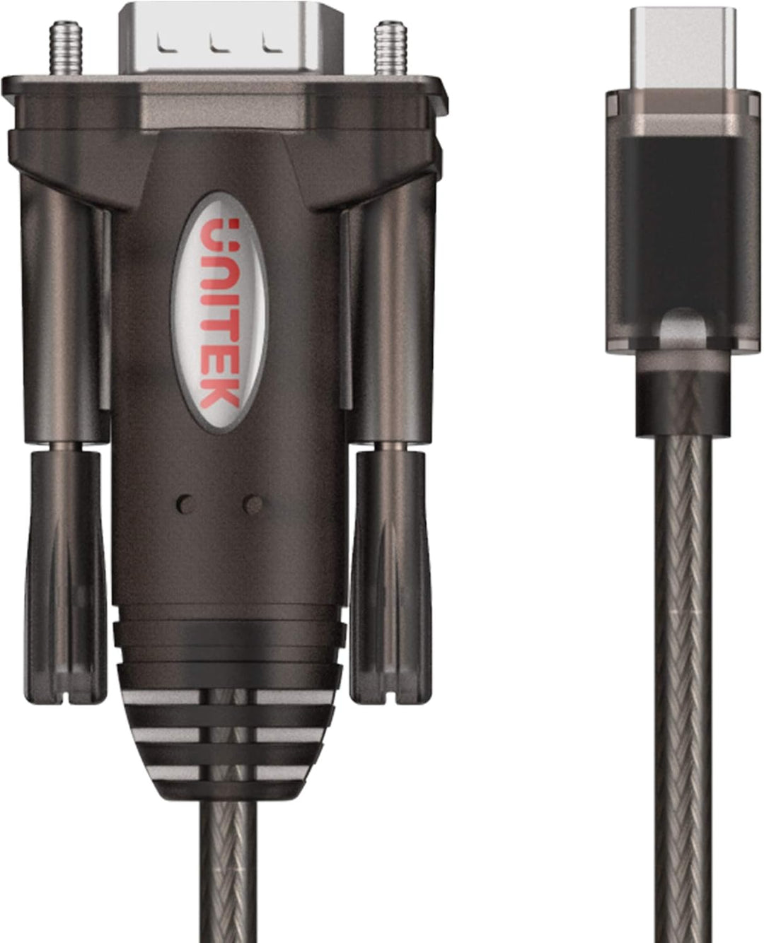 UNITEK Y-1105K USB C zu Seriell Konverter RS-232, Kabel 1,5m, Serielle Schnittstelle, die HotPlug, K