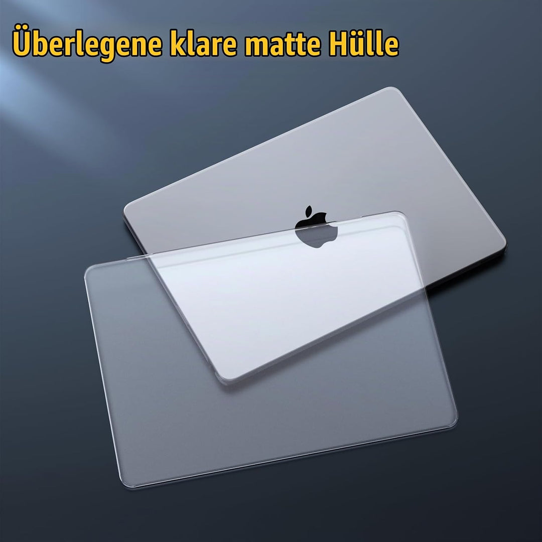 Fintie Hülle Kompatibel mit MacBook Air 13.6 Zoll M5 M4 M3 M2 A3449 A3240 A3113 A2681 (2026-2022), [
