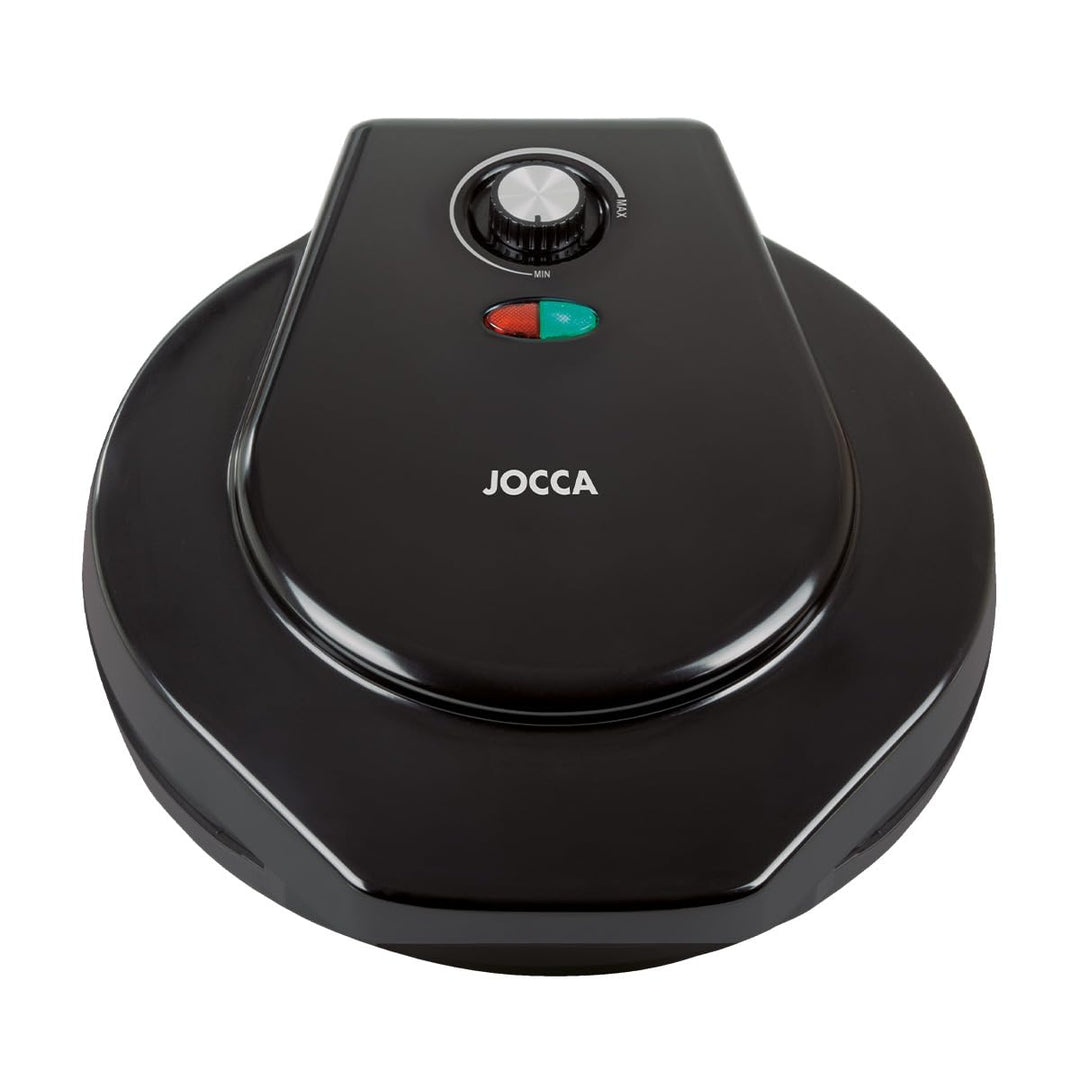 JOCCA - Elektrischer Grillofen für Pizzen 30,5 cm | Elektrischer Pizzabackofen | 90°-Öffnung | Antih