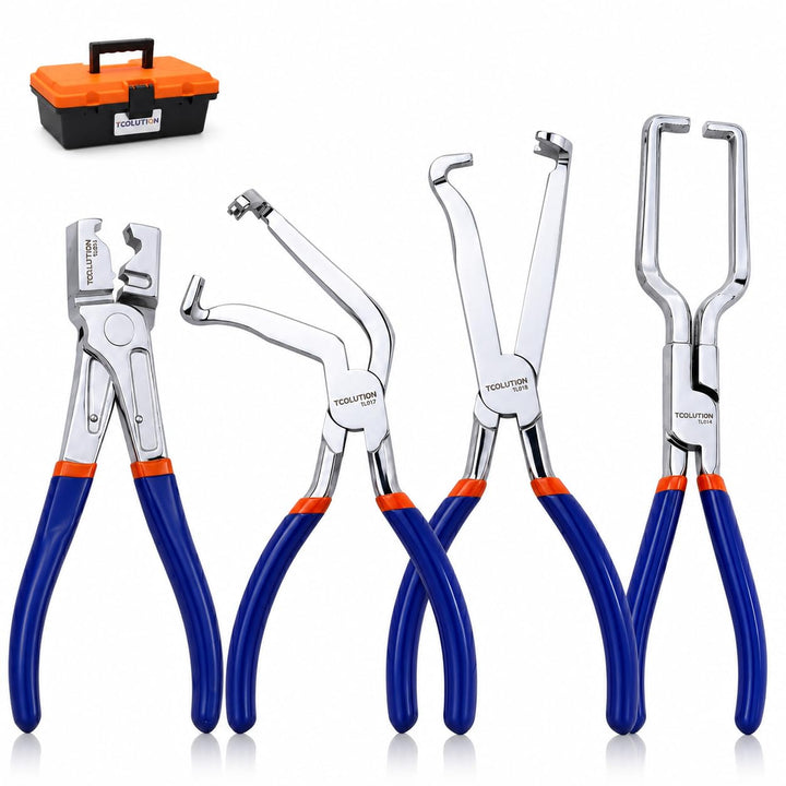 Electrical Disconnect Pliers Kit 4 Piece Set – Auto Electrical Connector Pliers Fuel Line Disconnect