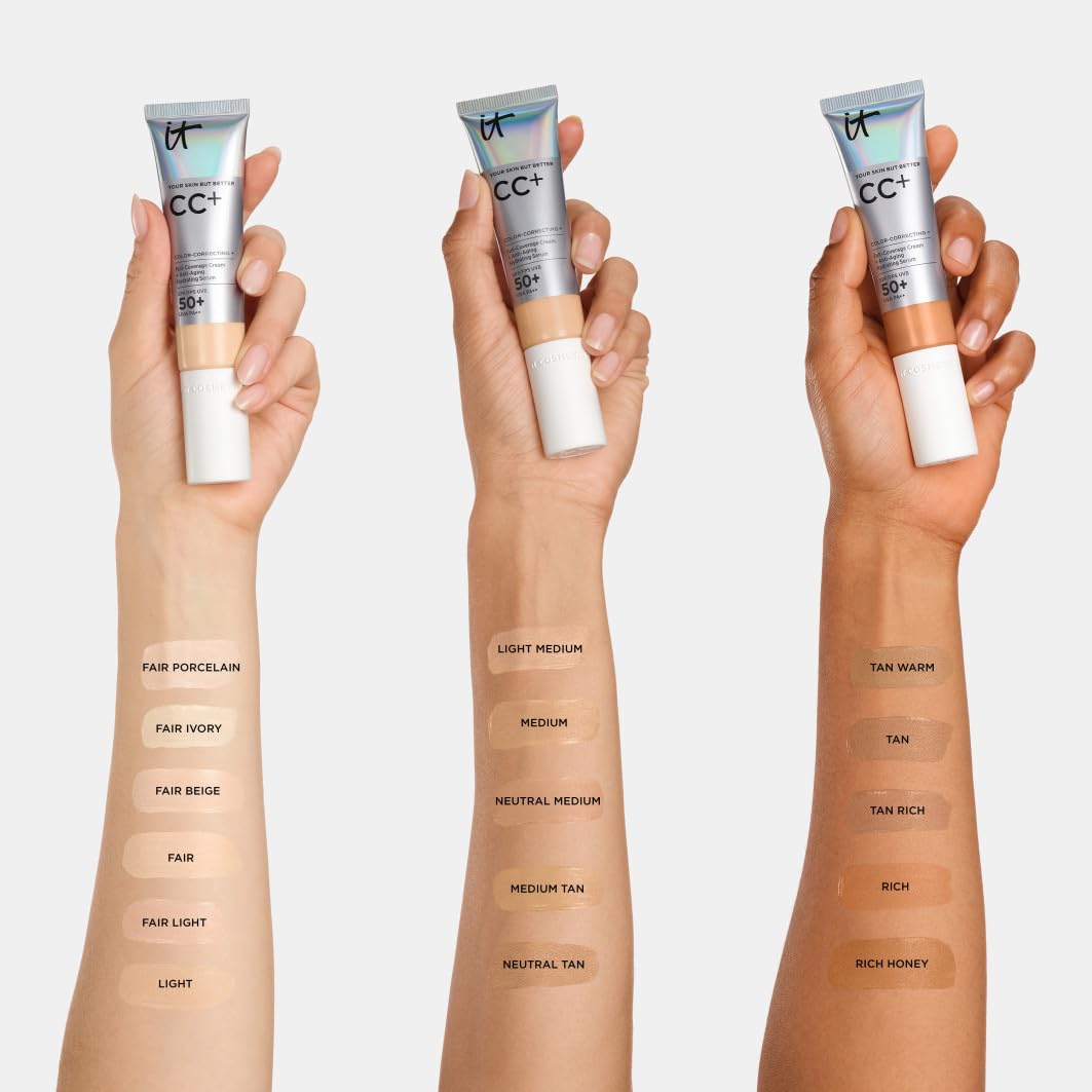 YOUR SKIN BUT BETTER CC+ cream foundation SPF50+ #fair light