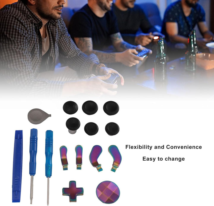 13 in 1 Metall Thumbsticks für One Elite Series 2, für Elite Controller Series 2 Core, Controller Me
