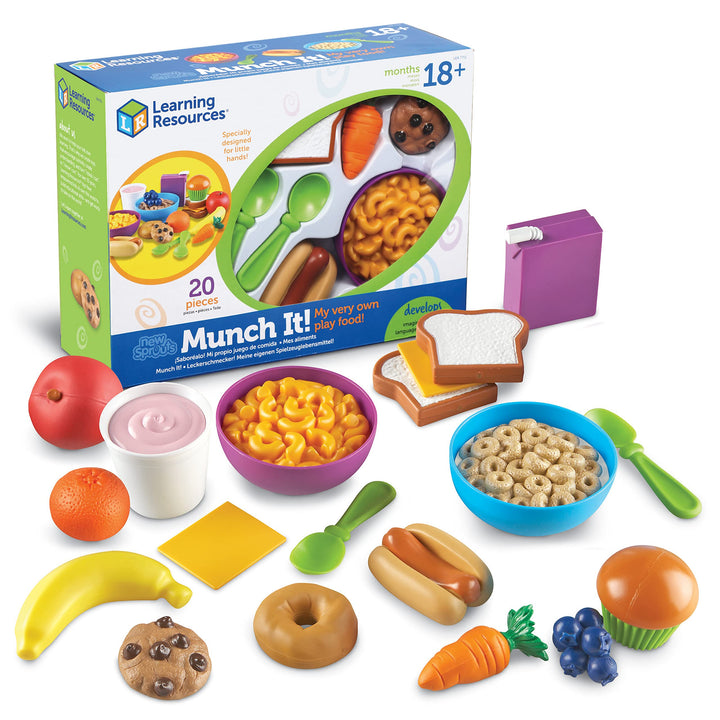 Learning Resources New Sprouts Lebensmittel-Set Knabbern, Knabbern