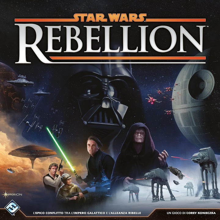 Asmodee Star Wars Rebellion Italienisch