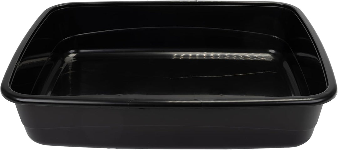 Ferplast Katzenklo, offene Katzentoilette mit hohen Rändern, 49,5 x 64,5 x H 14,5 cm, NIP 30 grosse