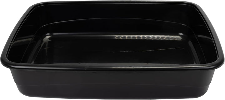 Ferplast Katzenklo, offene Katzentoilette mit hohen Rändern, 49,5 x 64,5 x H 14,5 cm, NIP 30 grosse