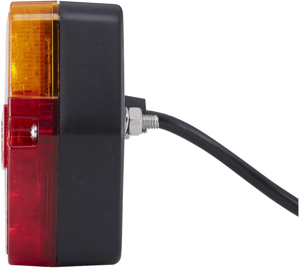 HELLA - Heckleuchte - Valuefit - LED - 24/12V - Anbau/geschraubt - Lichtscheibenfarbe: rot/gelb - St