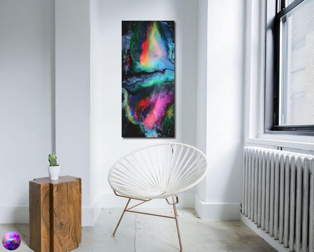 Gemälde Abstrakte Malerei Original - moderne hochglanz Wandbilder XXL - Resin Art Kunst Bild Harz Un