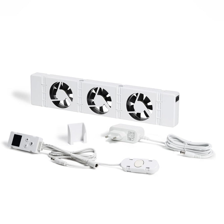 SpeedComfort Heizkörper Ventilator mit Control Sensor - Mono-Set (1x) - Bis zu 22% Energieeinsparung