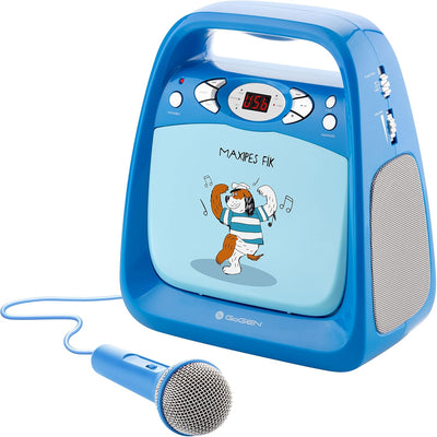 GoGEN Karaoke CD-Player I Maxipes I Bluetooth I USB Port I Karaokemikrofon I Kopfhöreranschluss I Ka